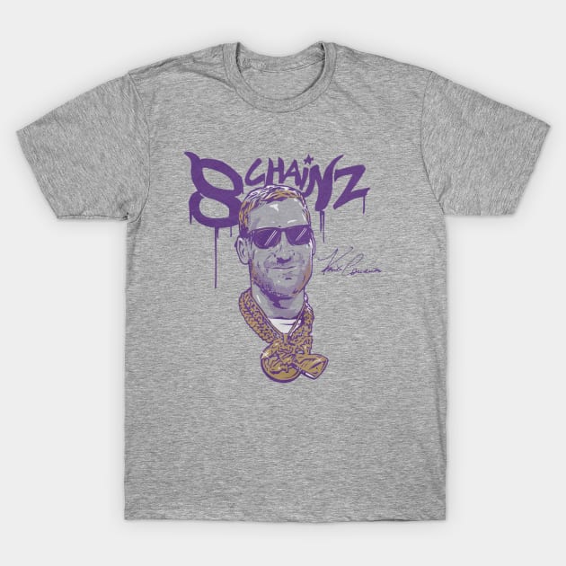 Kirk Cousins 8 Chainz T-Shirt by Chunta_Design